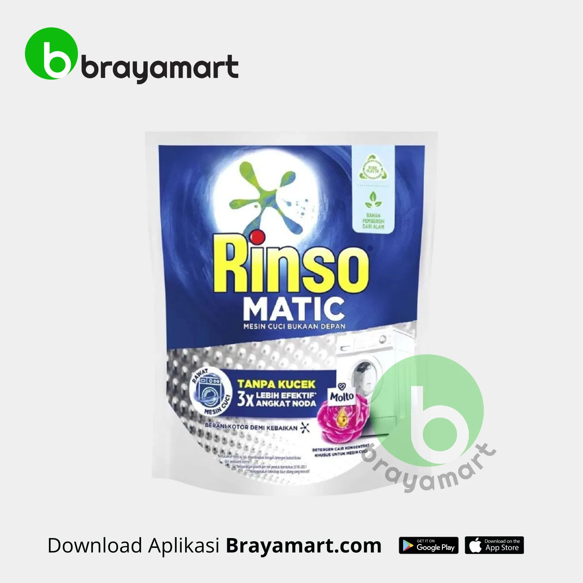 RINSO MATIC FRONT LOAD POUCH 1,45LTR