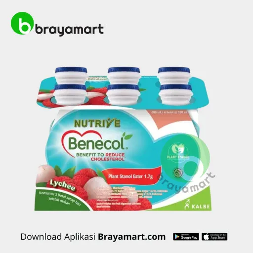Nutrive Benecol Lychee 6X100ml