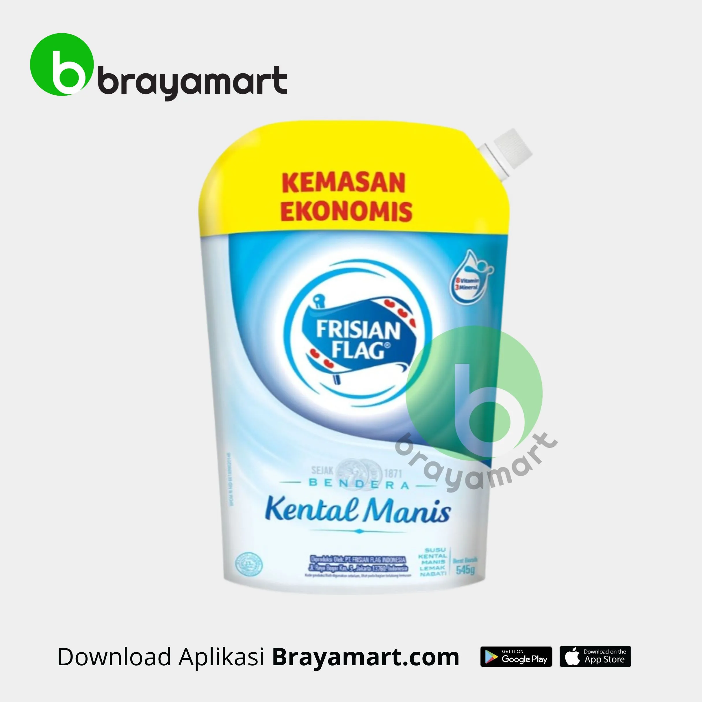 Frisian Flag Kental Manis Putih 545G