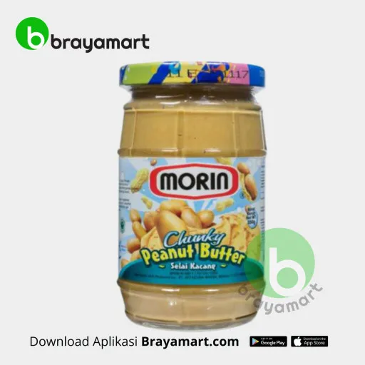 'MORIN PEANUT BUTTER CHUNKY 300GR'