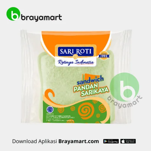 SARI ROTI SANDWICH PANDAN