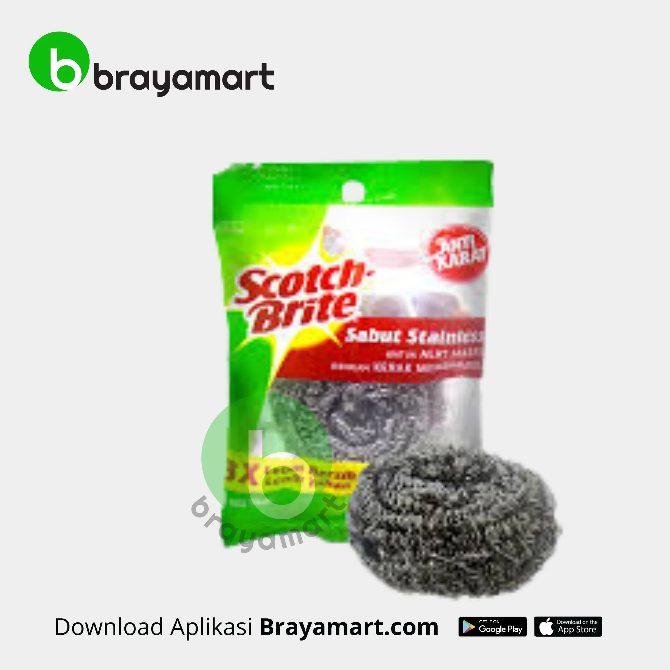 Scotch Brite Sabut Stainless 15 gr