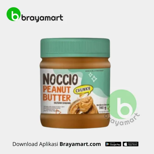 NOCCIO PEANUT BUTTER CHONKY 340GR