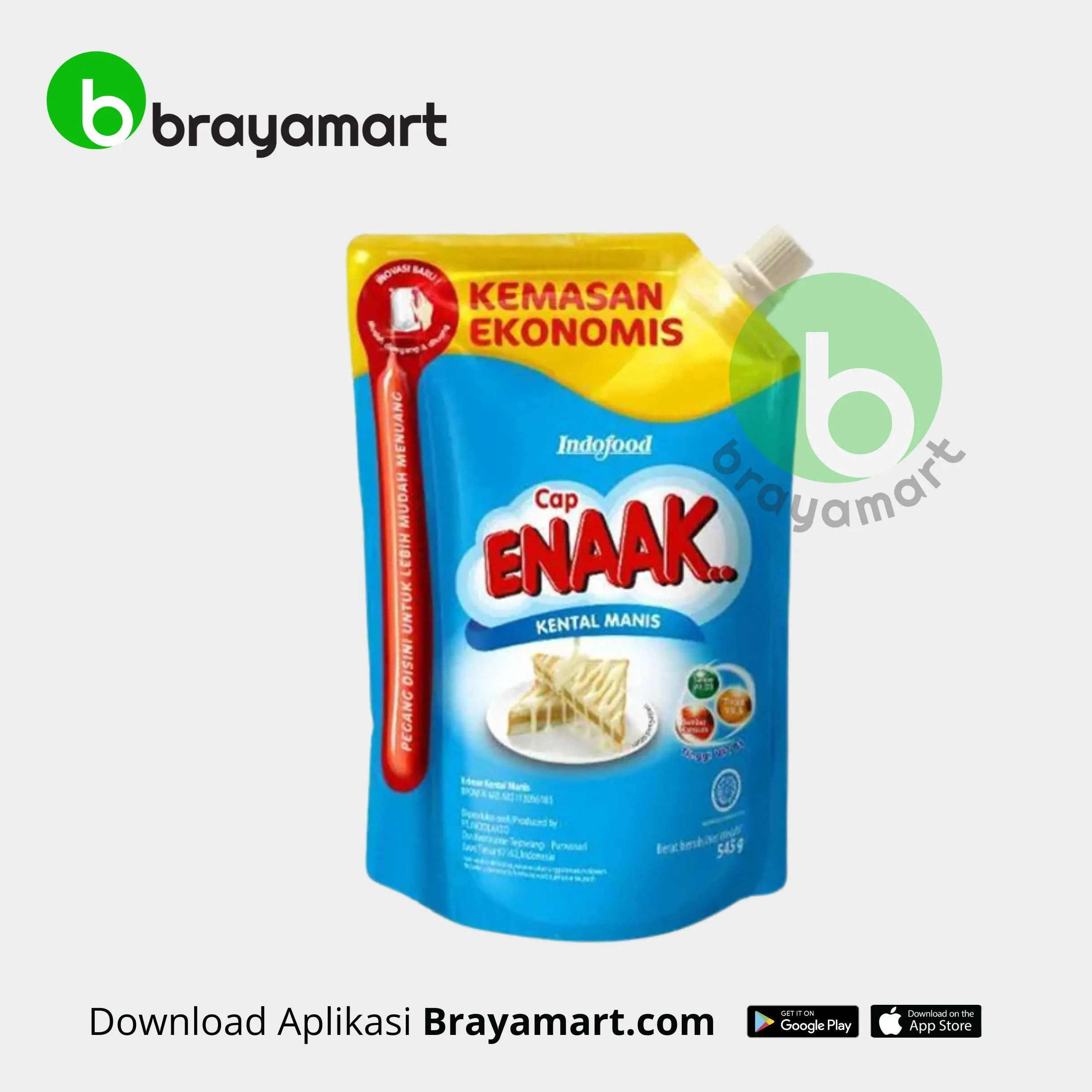 Cap enak susu kental manis putih pouch 545 gr
