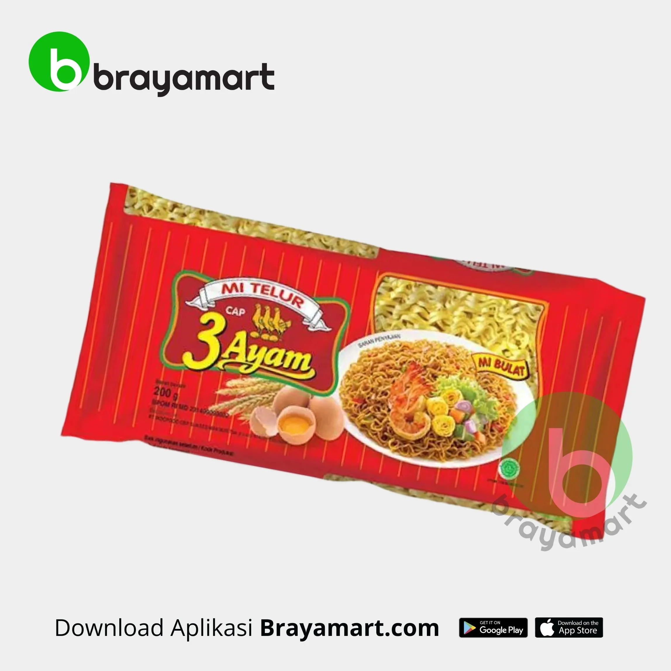 Mie Telor Merah