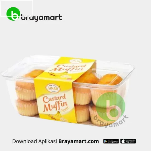 SINAR CUSTARD MUFFIN BANANA 220GR