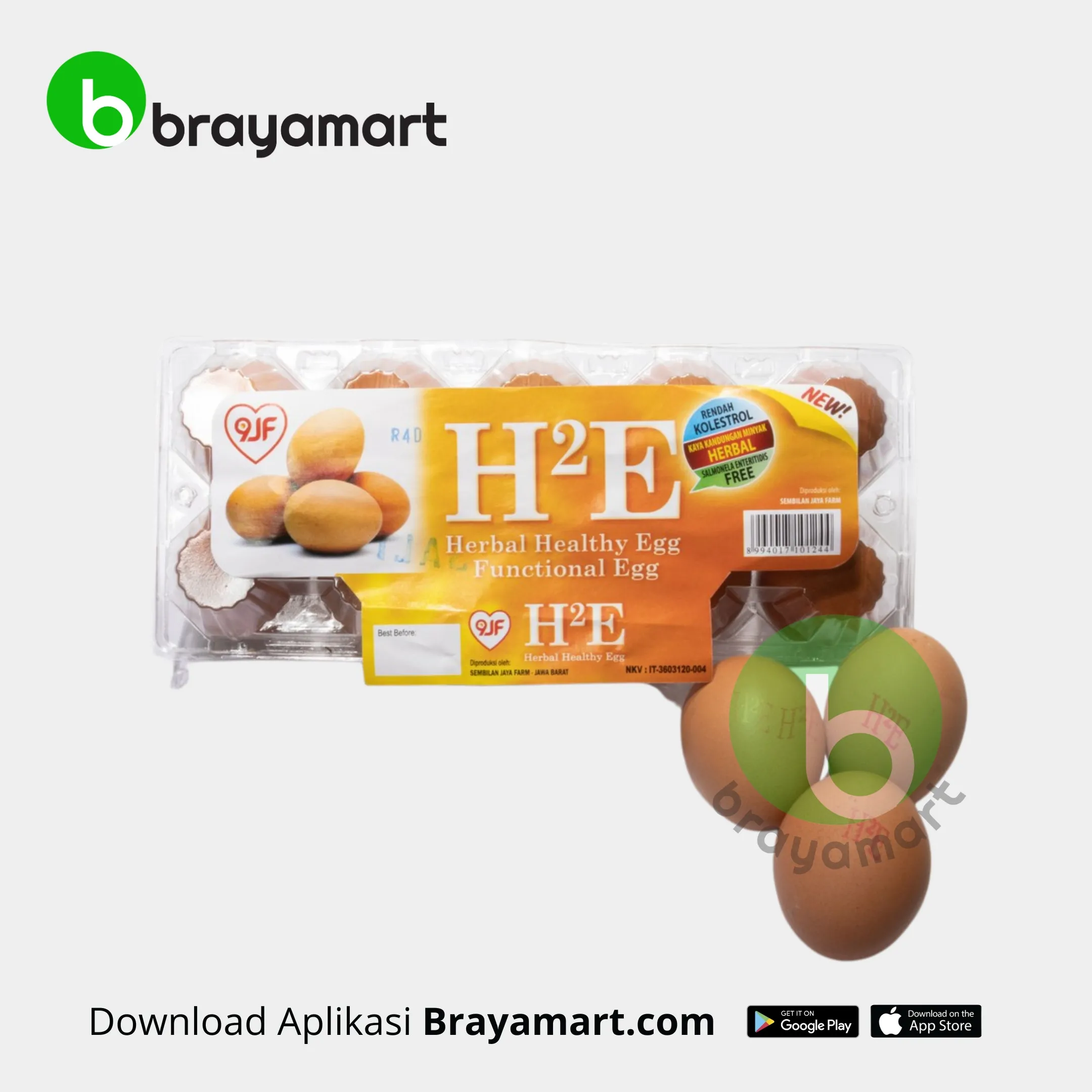 H2E TELOR LOW KOLESTROL 10PCS