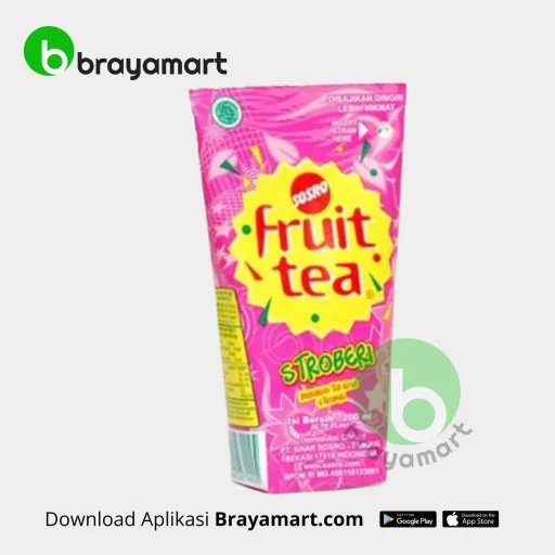'FRUIT TEA STRAWBERRY 200ML'