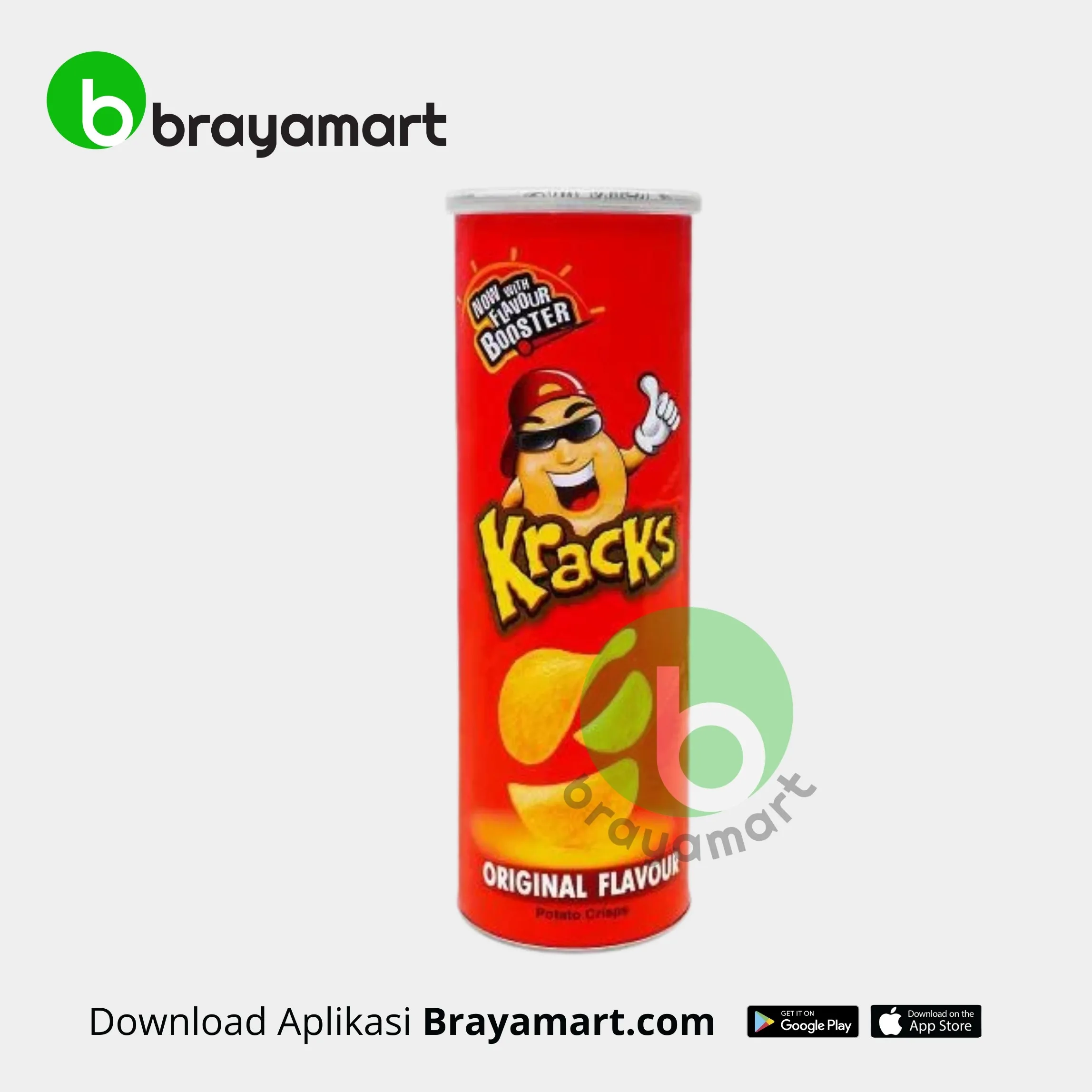 Kracks Potato Crips Original 160 gr