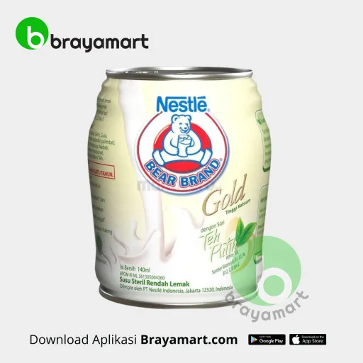 'Bear Brand Gold White Malt Can 140 ml'