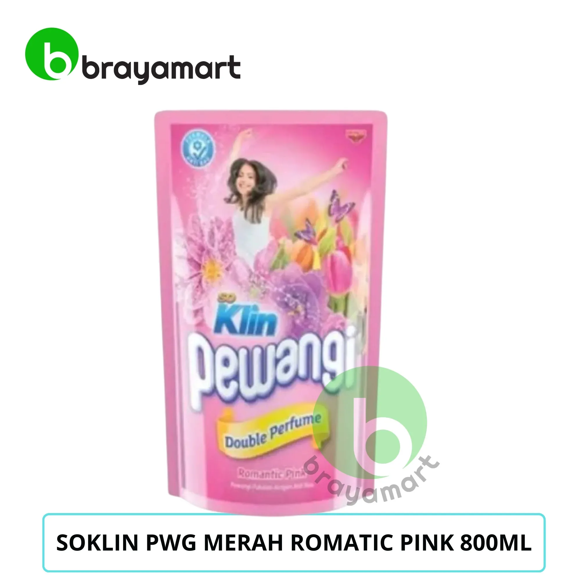 SOKLIN PWG MERAH ROMATIC PINK 800ML
