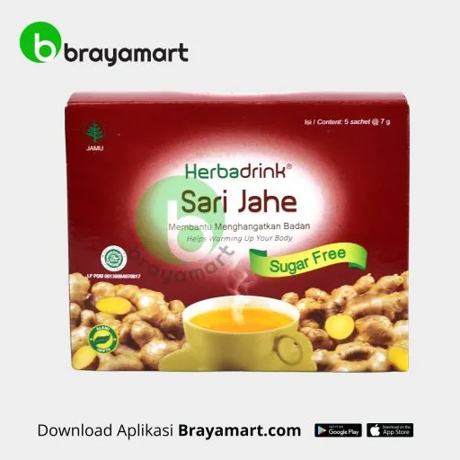 Herbadrink SF Sari Jahe 5X7gr