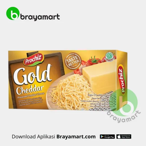 PROCHIZ CHEDDAR CHESE GOLD 160GR