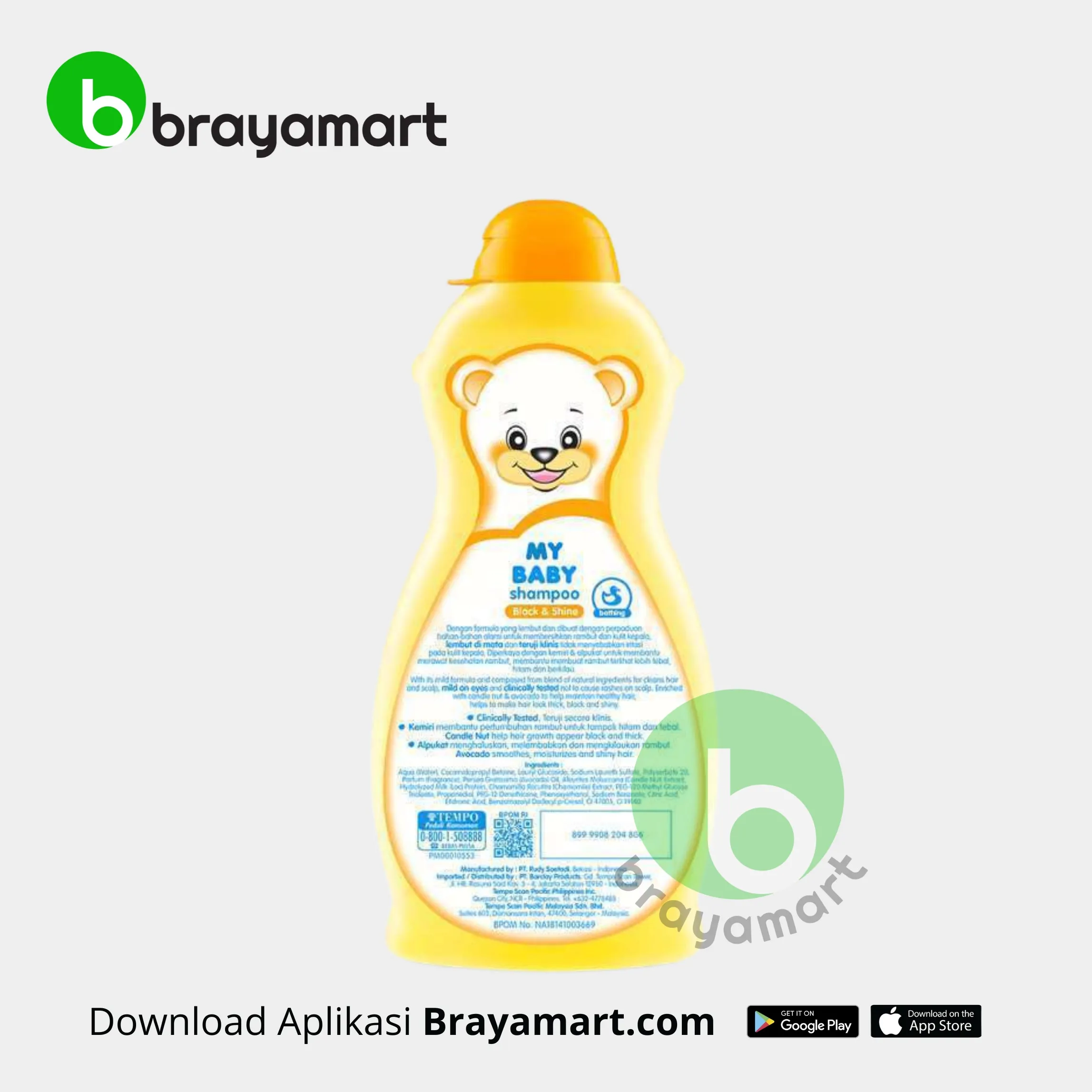 My Baby Shampo Black & Shine 100 ml