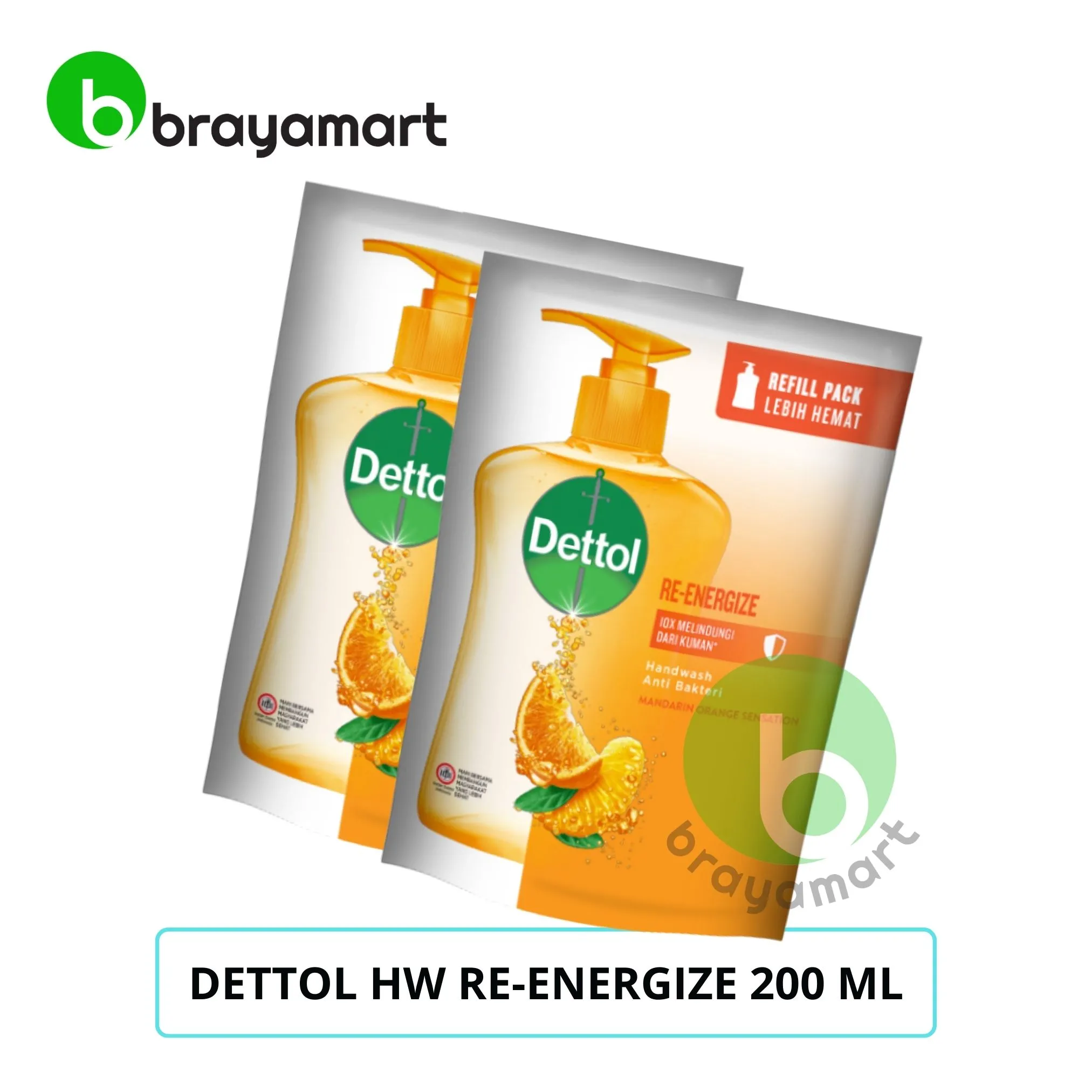 Dettol HW Re-Energize 200ml
