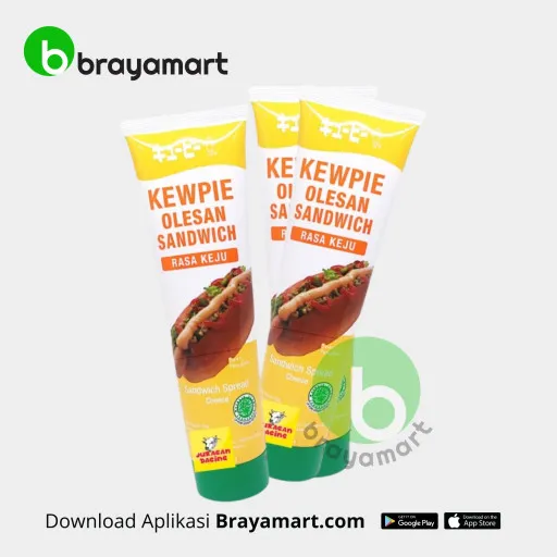 KEWPIE OLESAN SANDWICH RASA KEJU 150 GR