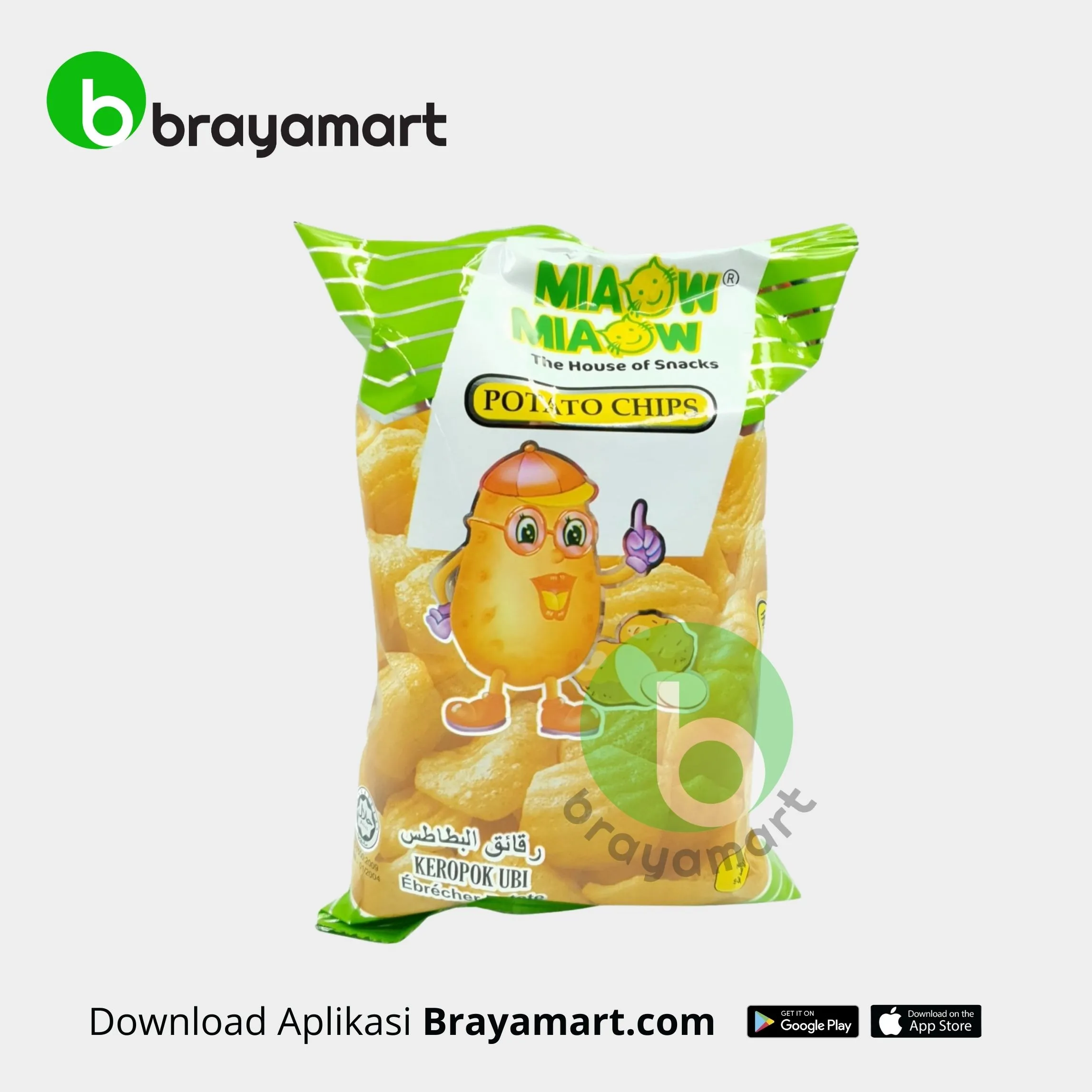 Miaw Potato Chip 60 gr