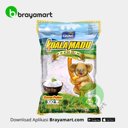 'Beras Koala Madu Setra Ramos 5 Kg'