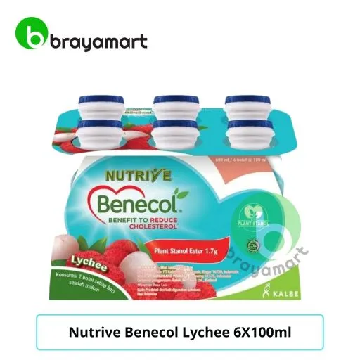 Nutrive Benecol Lychee 6X100ml