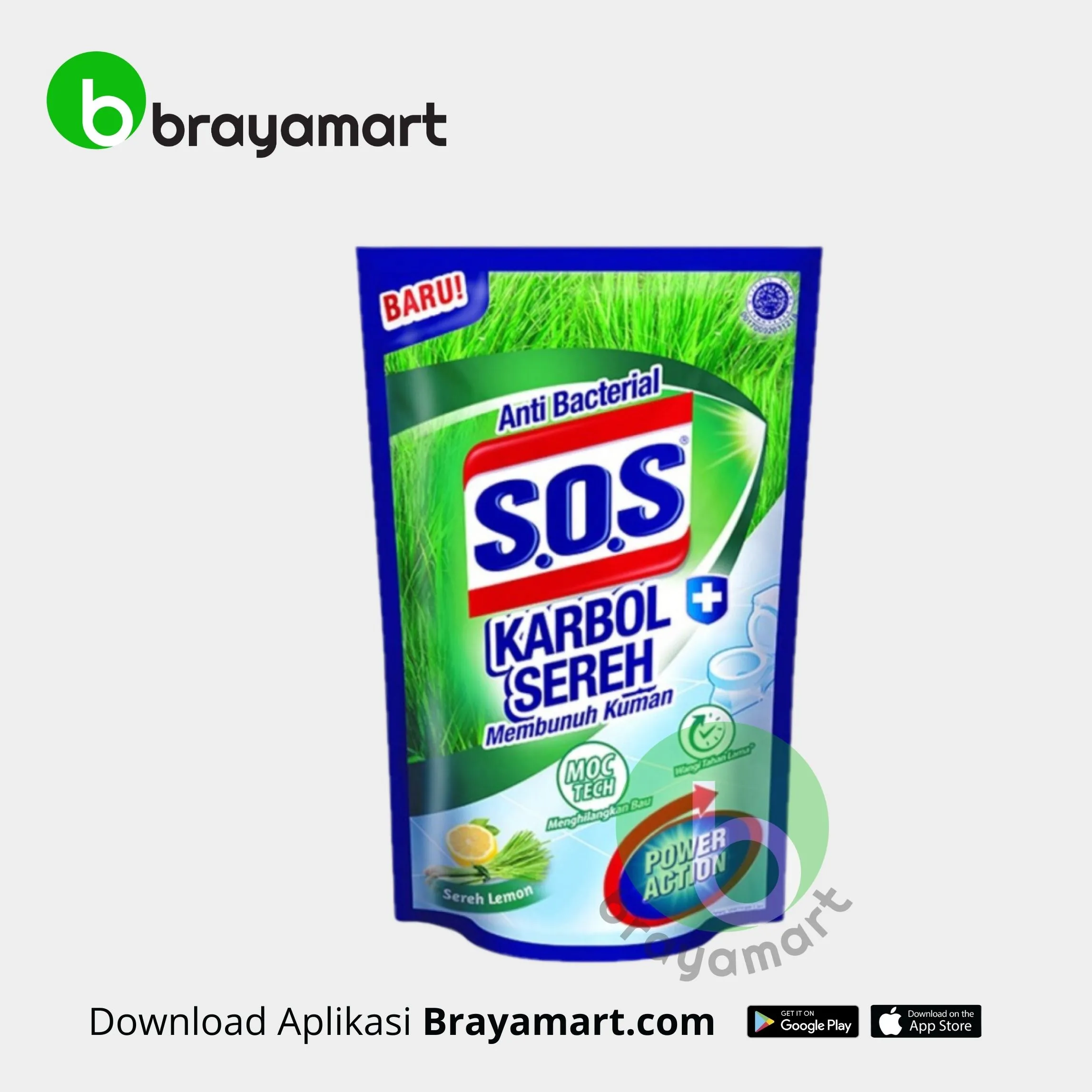Sos Karbol Sereh Lemon 700Ml
