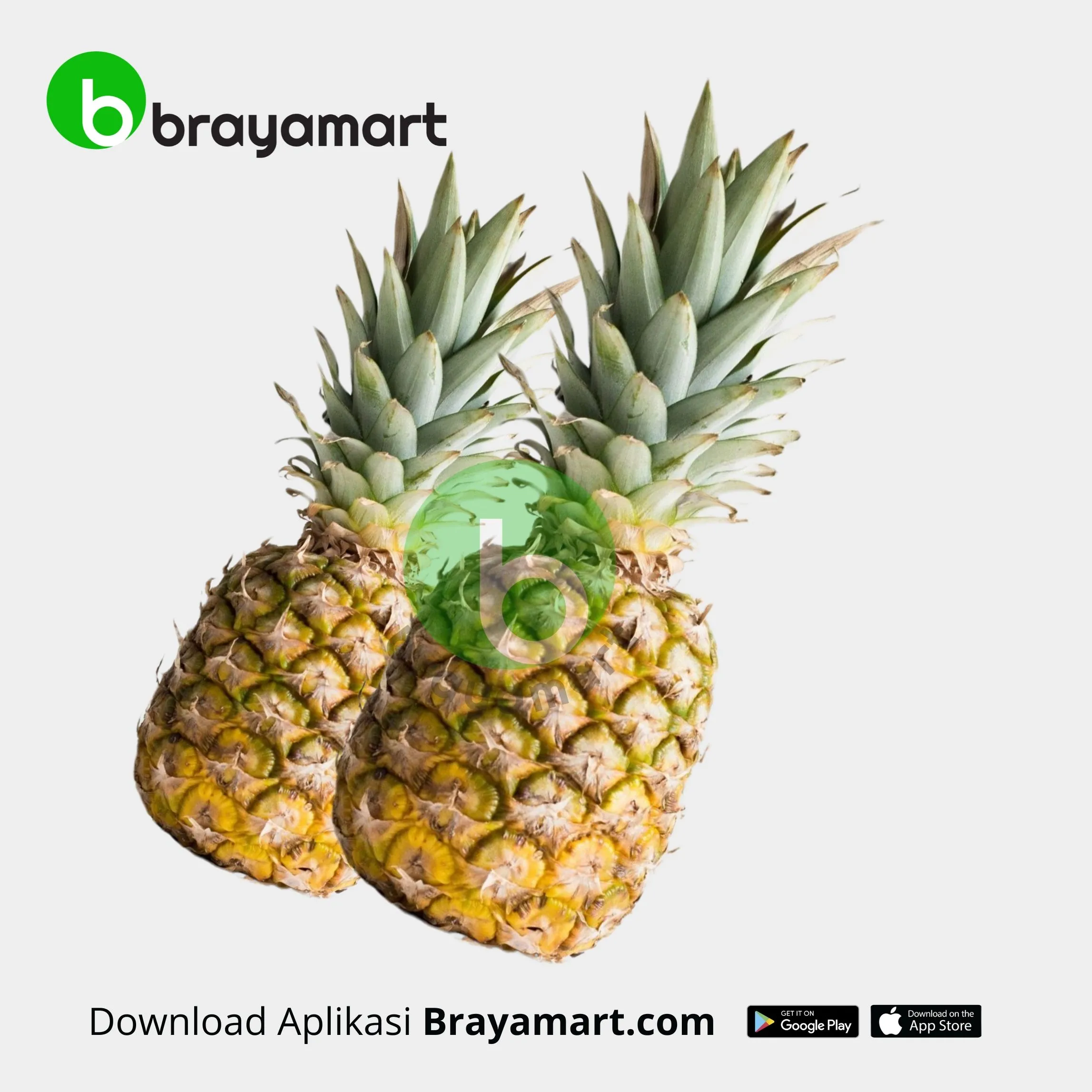 Buah Nanas Besar  ( 1 pcs )