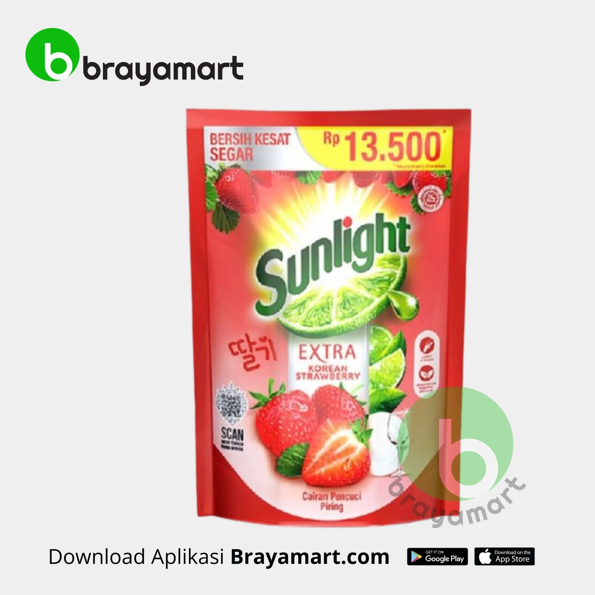 Sunlight Korean Strawberry 560 ml