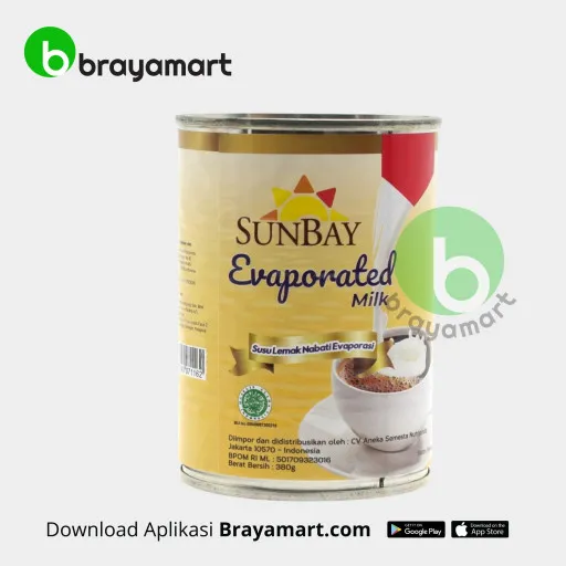 Sunbay Evaporated Milk 380g