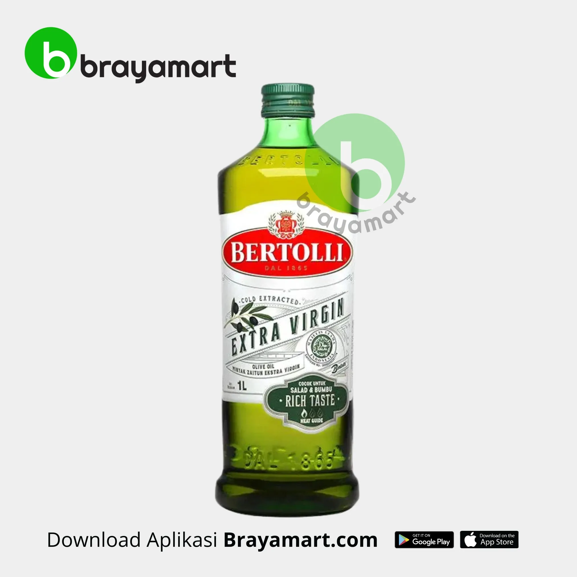 Bertolli Extra Virgin Oil 1L