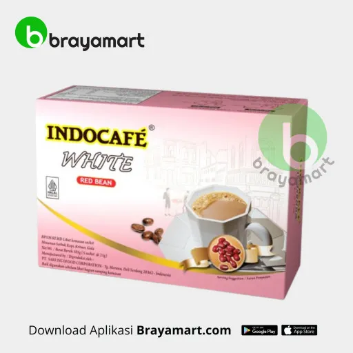 Indocafe White Red Bean 5X21gr