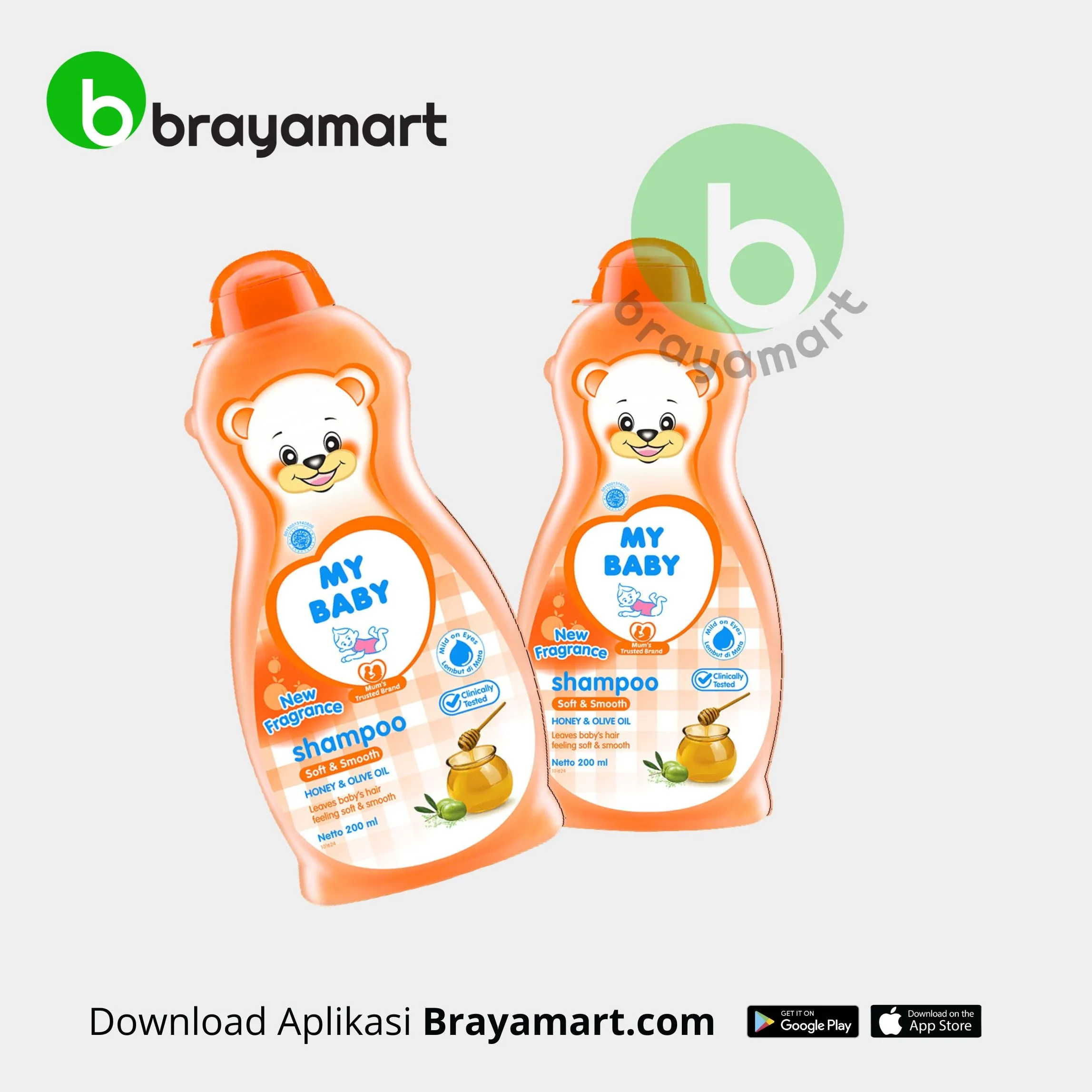 'My Baby Shampo Soft & Smooth 100 Ml'