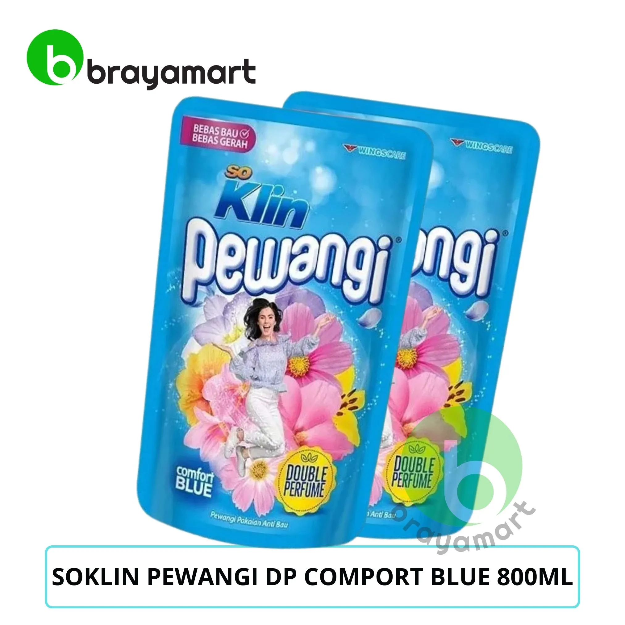 SOKLIN PEWANGI DP COMPORT BLUE 800ML
