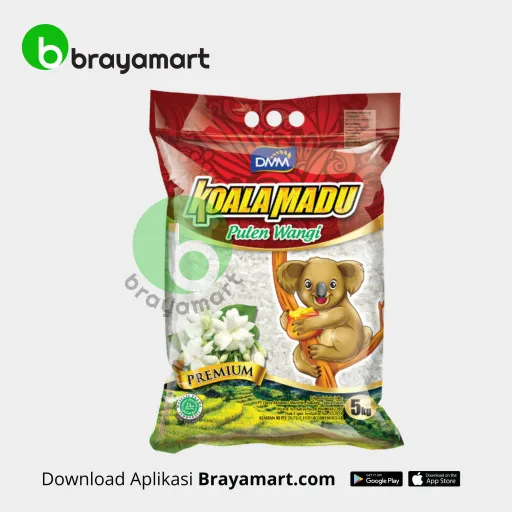 Beras Koala Madu Pulen wangi 5 Kg