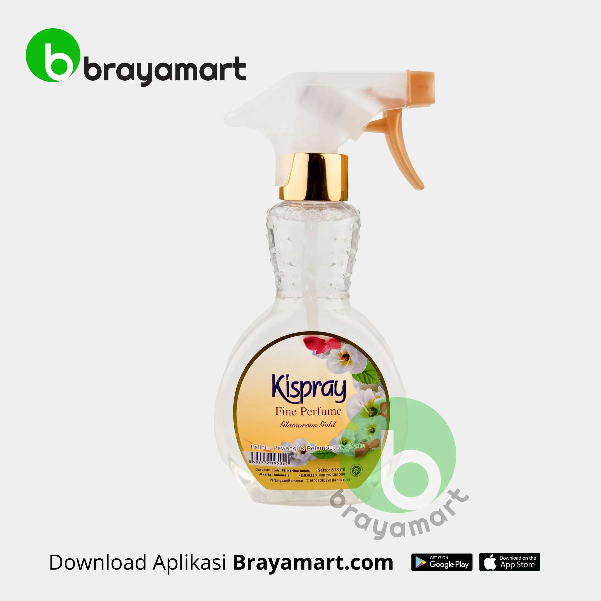Kispray Botol Glamrous Botol 318 ml