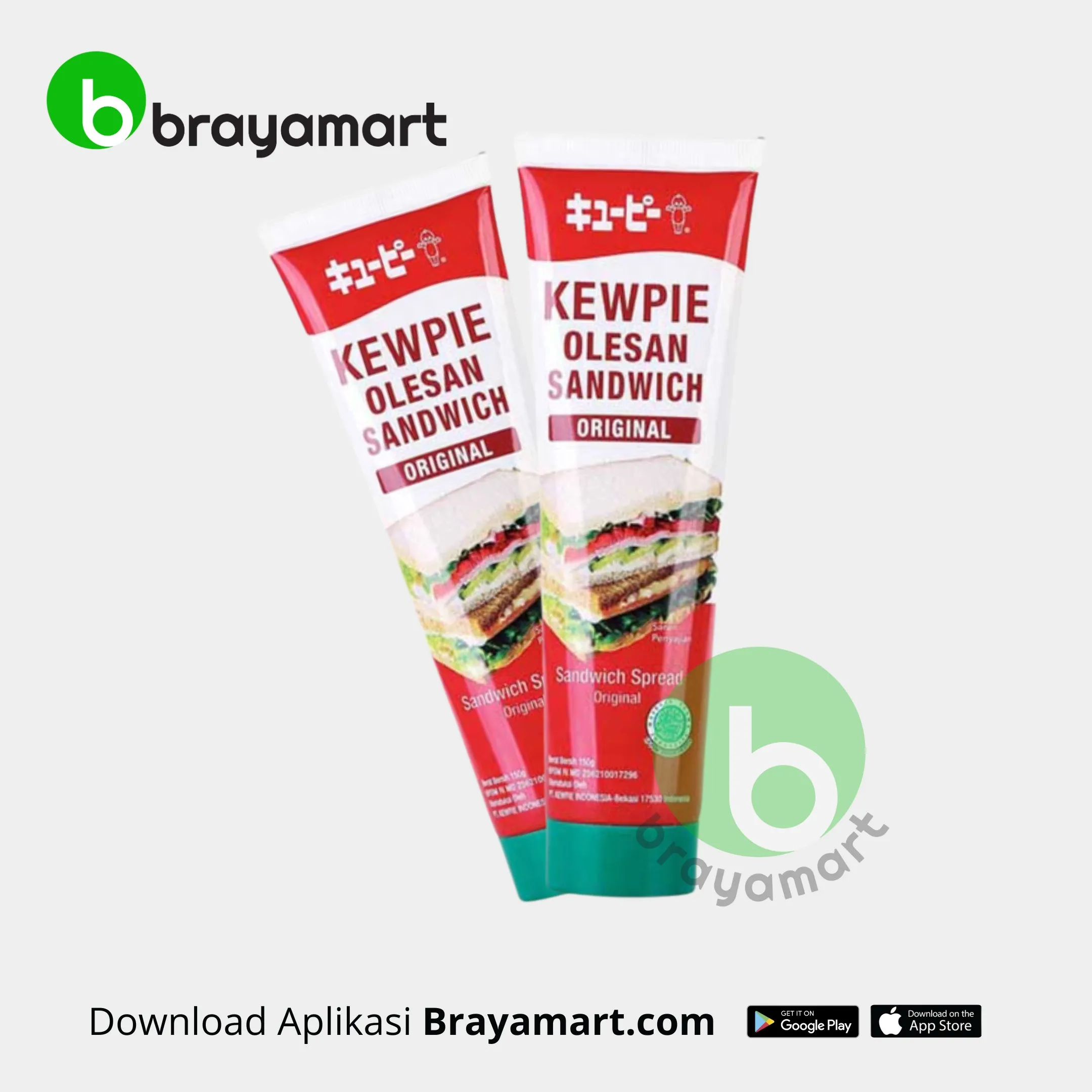 'KEWPIE OLESAN SANDWICH ORIGINAL 150 GR'