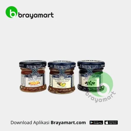 ST. DALFOUR MINI JARS MP 3PCS X 28GR