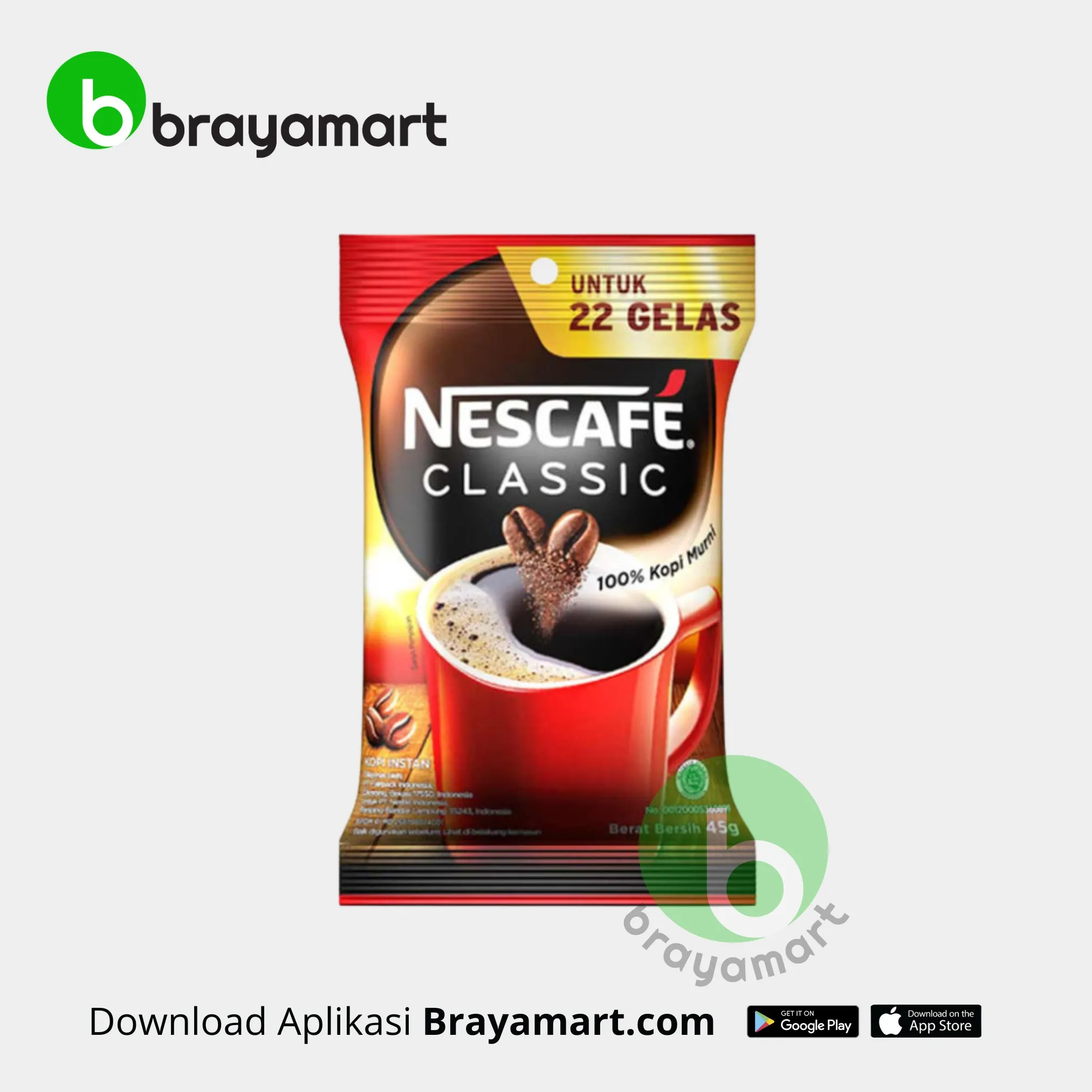NESCAFE CLASSIC BAG 45GR
