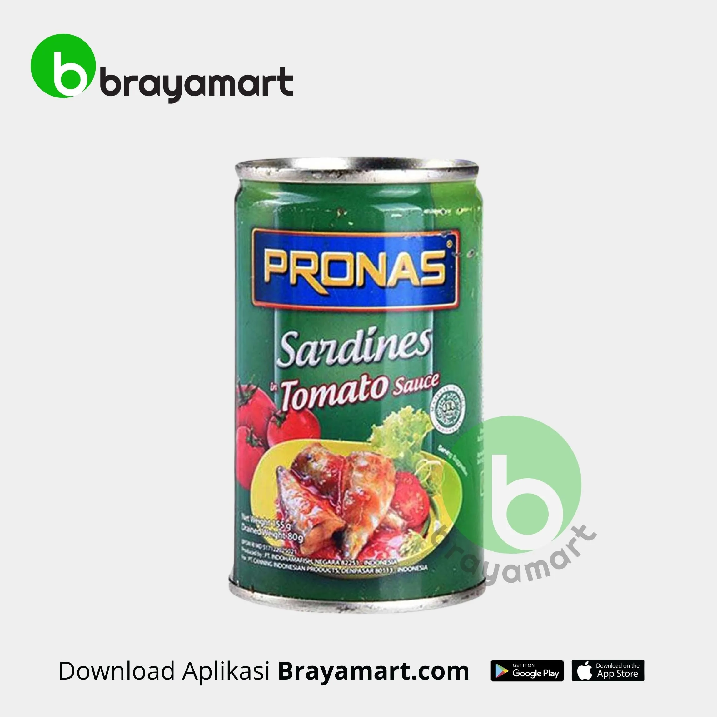 Pronas Sardines Saus Tomat 155 gr