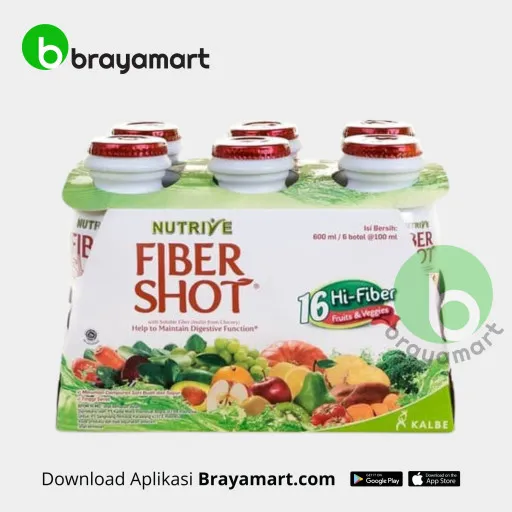 Nutrive Fibershot Veggie 6X100ml