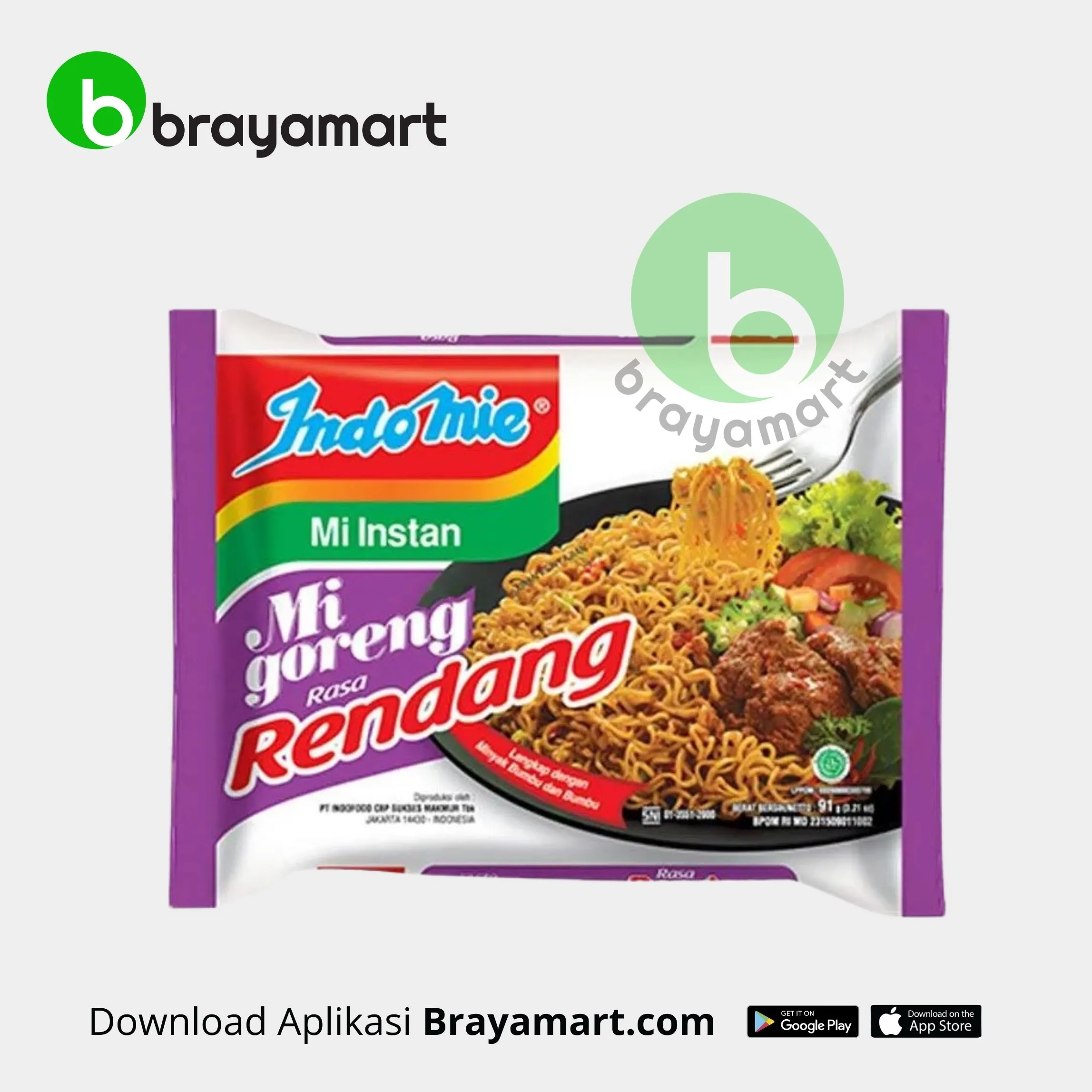 Indomie Goreng Rendang