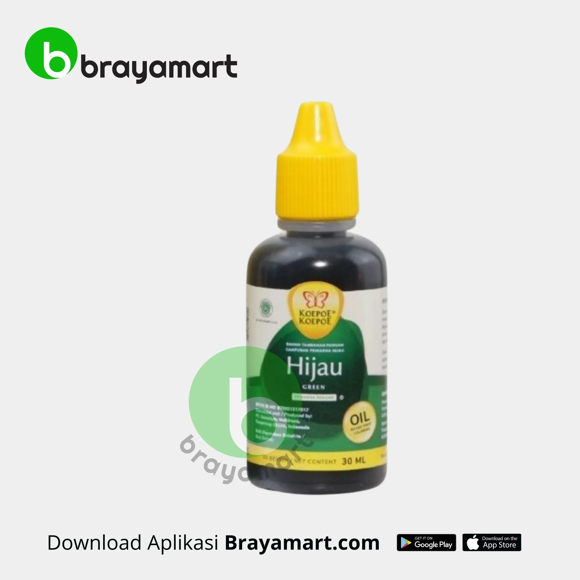 Koepoe - Koepoe Pewarna Makanan Hijau 30 ml