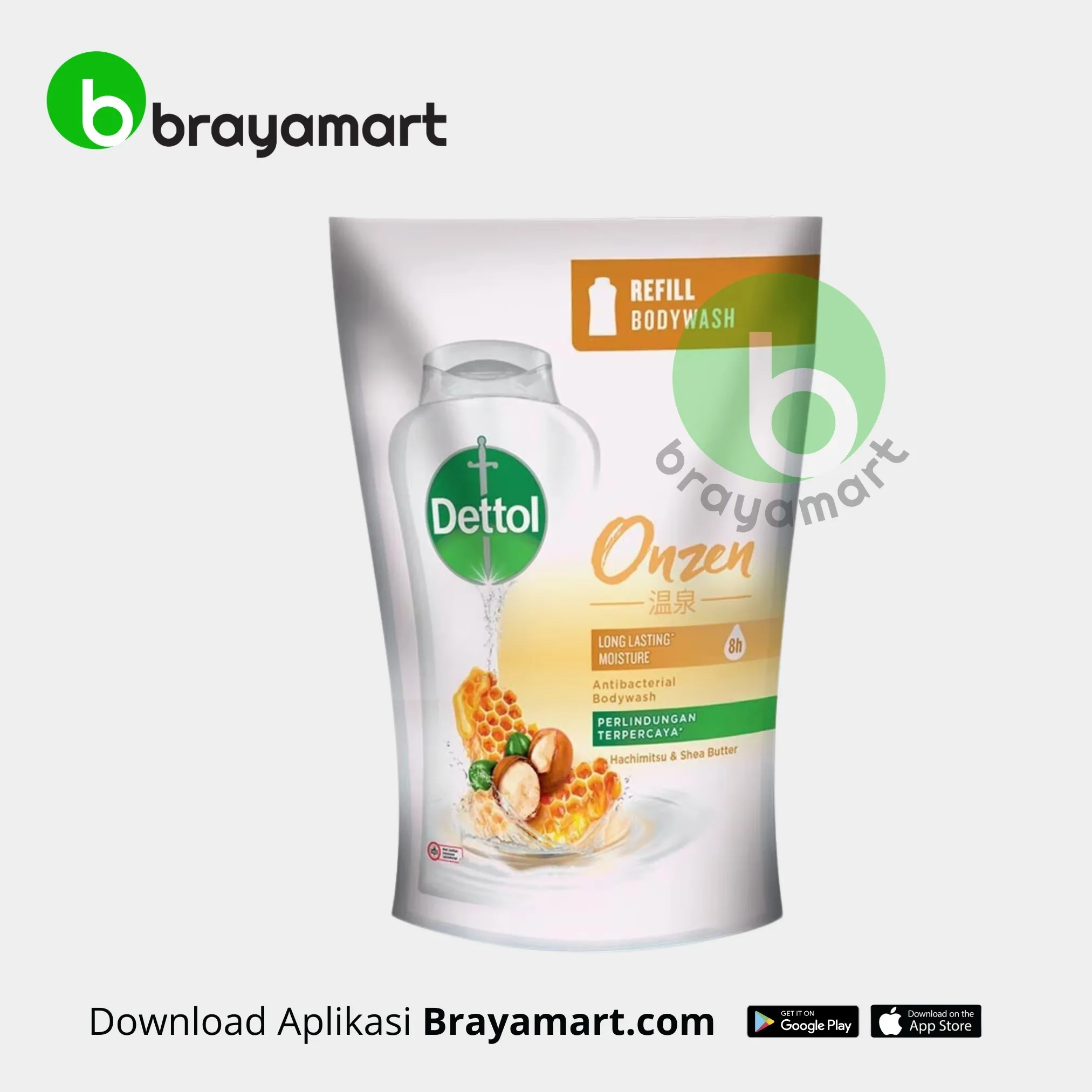 Dettol Body Wash Onzen Hachimitsu 410 ml
