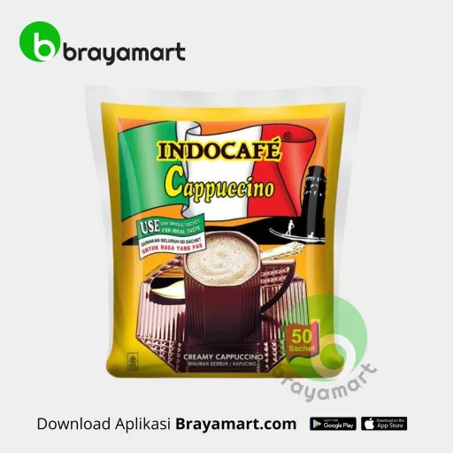Indocafe Cappucino 52X25gr