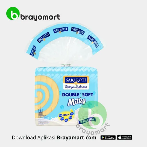 'SARI ROTI DOUBLE SOFT MILKY'