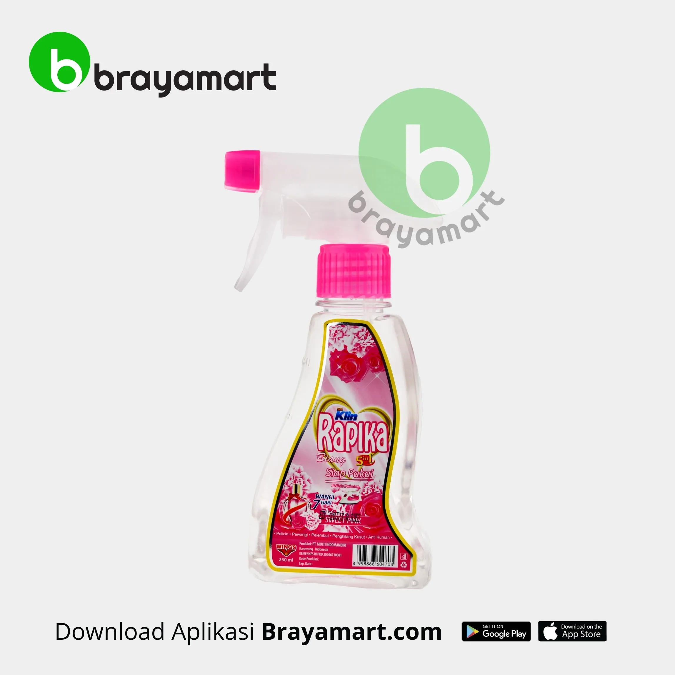 'Rapika Sweet Pink Botol 250 ml'