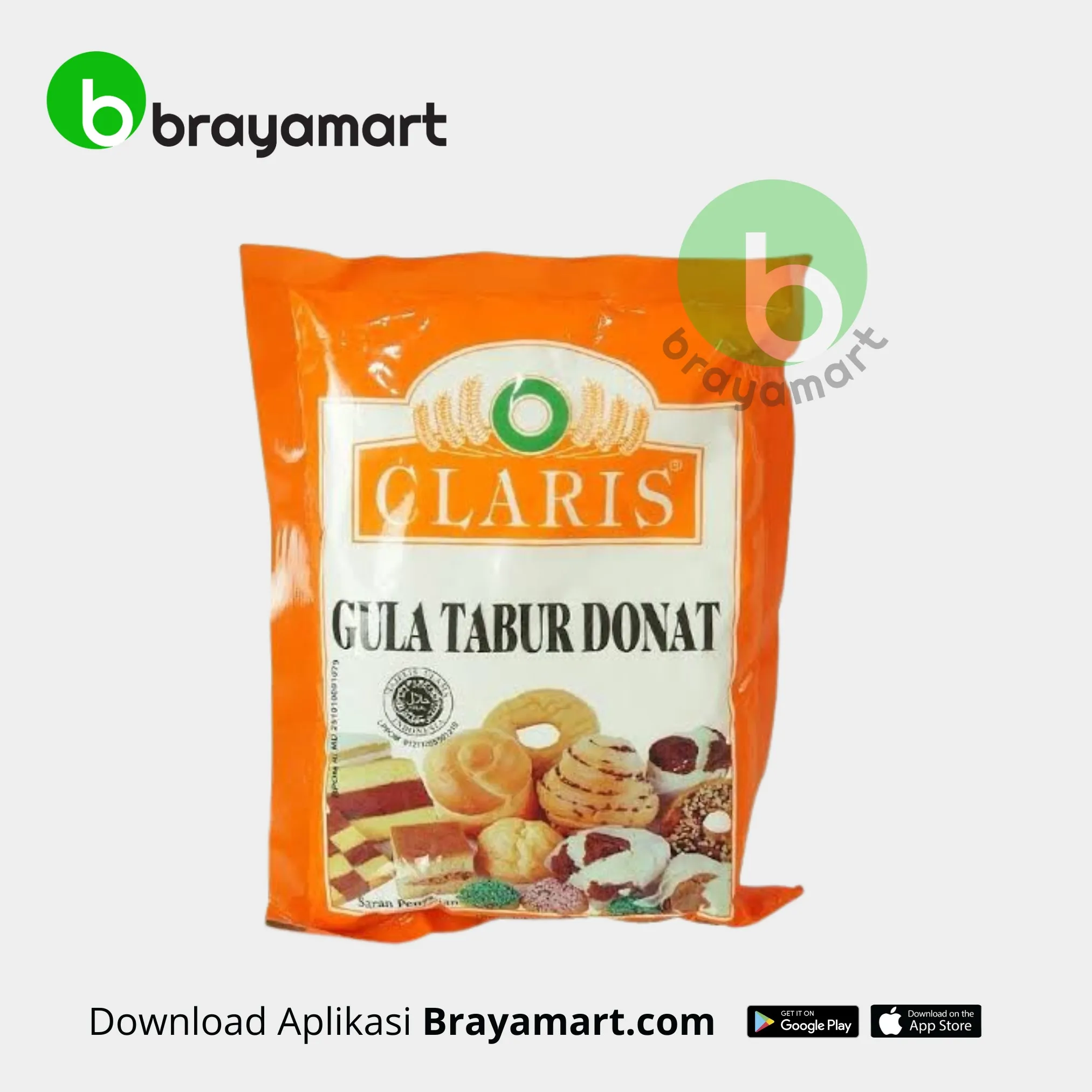 Claris Gula Tabur Donat 250gr
