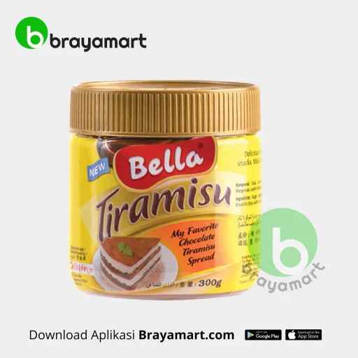 BELLA TIRAMISU SPREAD 300GR