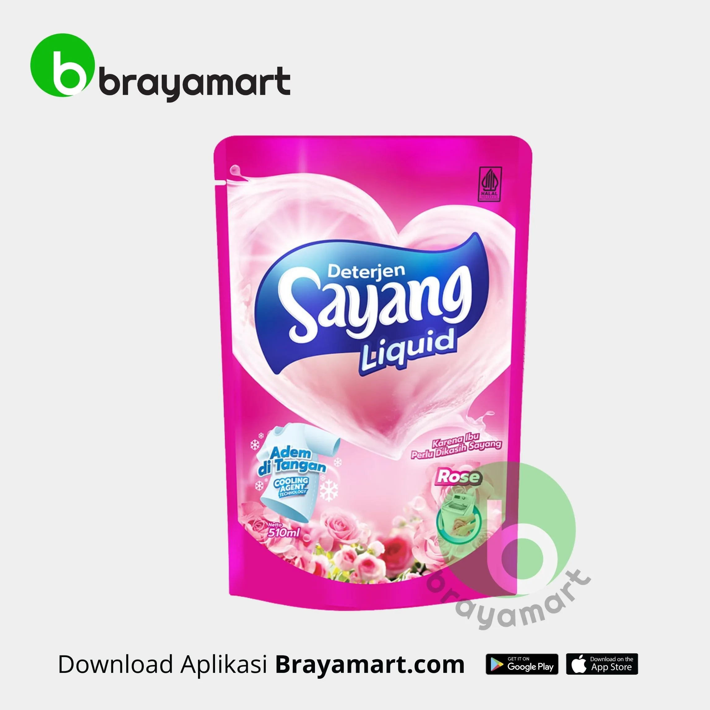'Sayang Detergen Liquid Original Fresh 800 ml'