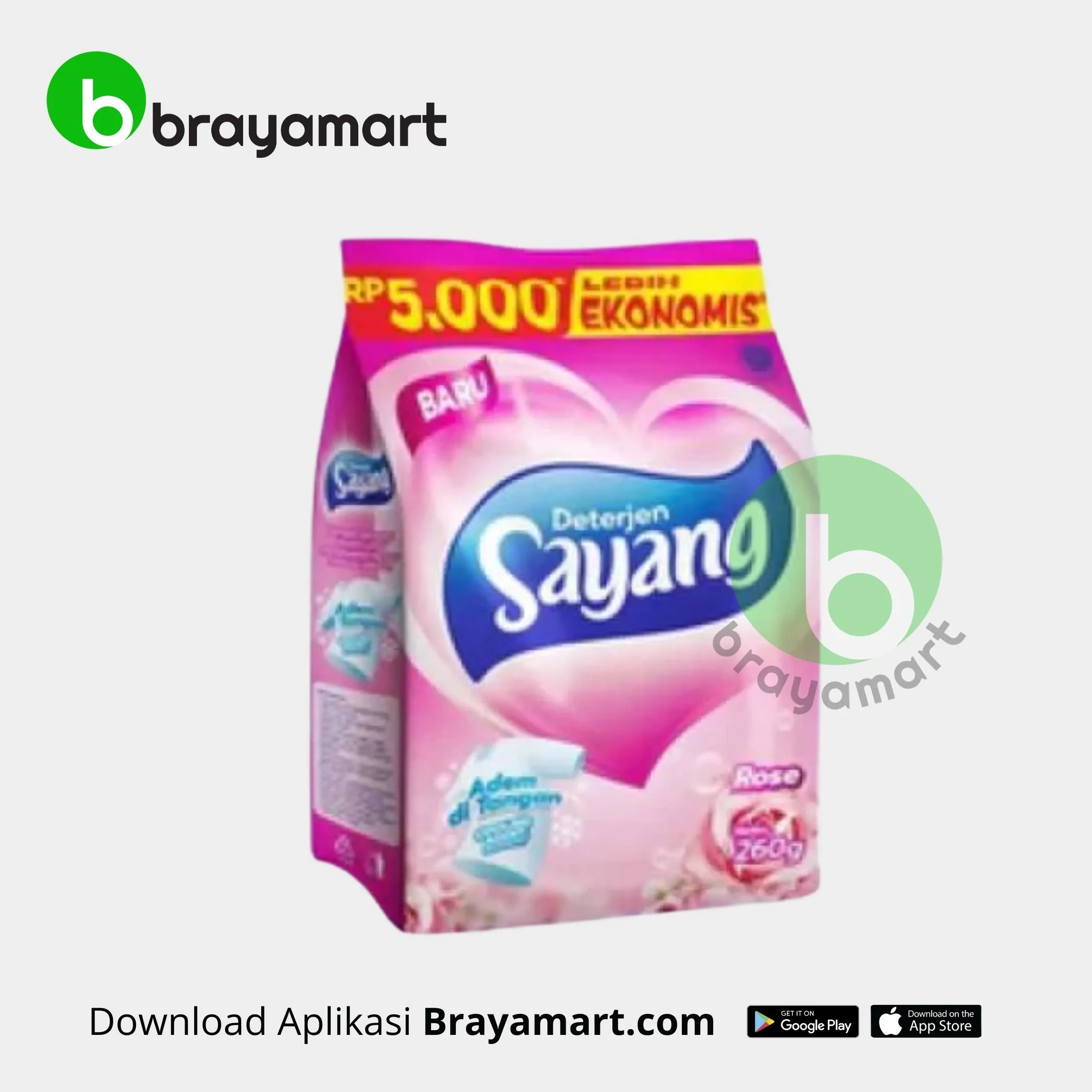 Detergent Sayang Powder 260 gr (beli 2 gratis 1)