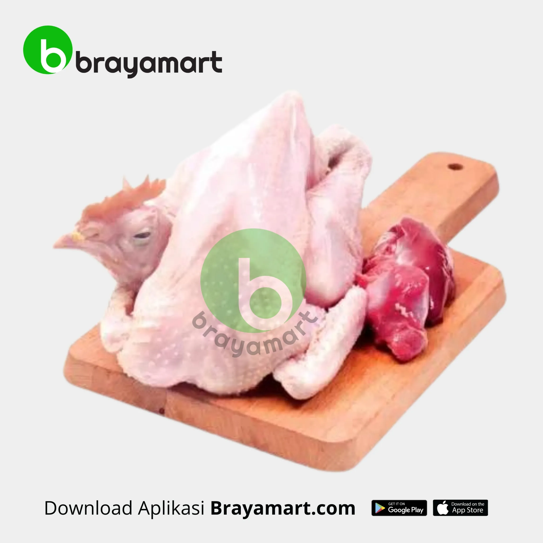 Ayam Kampung 1 Ekor (1,2-1,3 Kg)