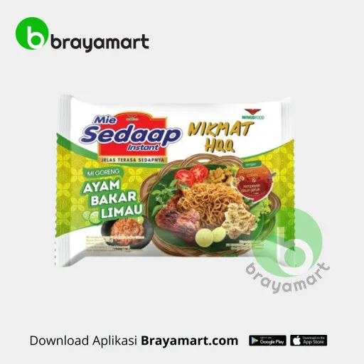 'Sedaap Mie Goreng Ayam Bakar Limau 89gr'